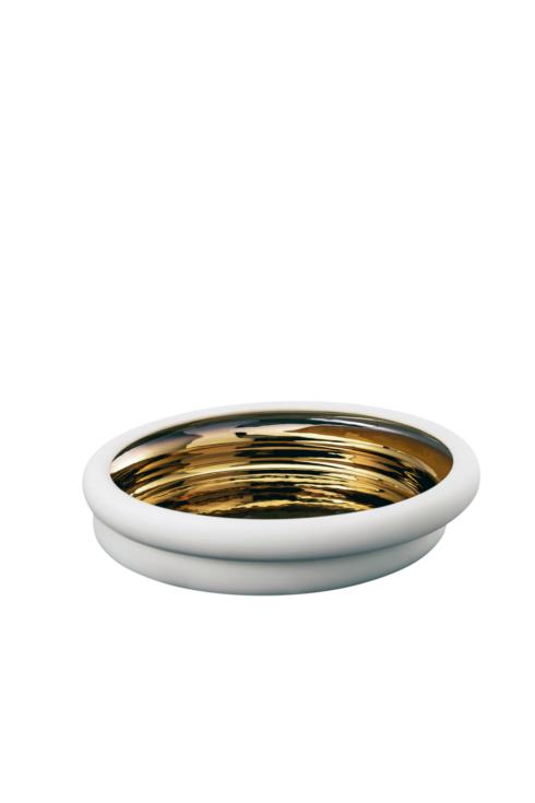 Rosenthal  Hop Dish 12 in White/Gold $675.00