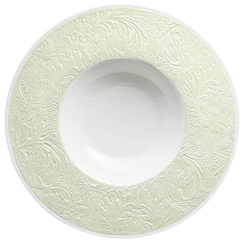 $155.00 Shell - French Rim Soup Plate w/Engrvd Rim 10.6 in Ctr 5.5 in 9 oz