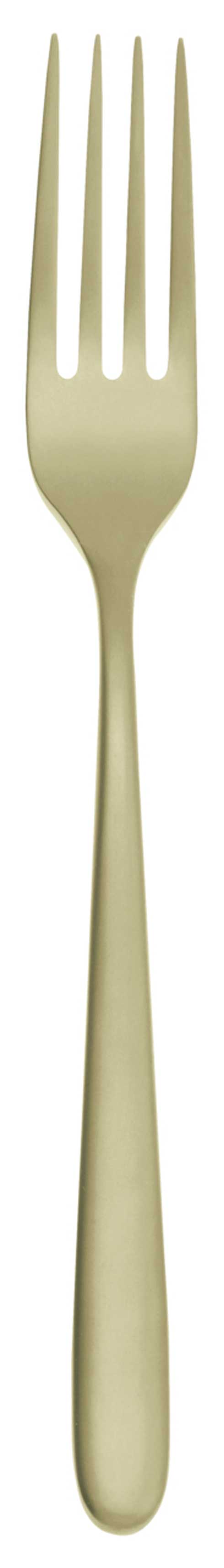$57.00 Champagne Antico - Serving Fork 18/10 s/s Sand Blasted Finish - PVD Champagne