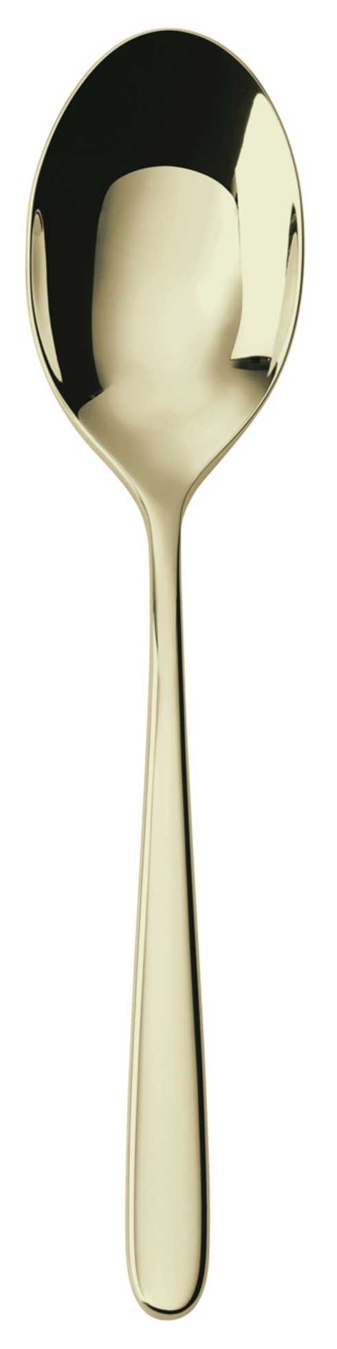 Champagne - Serving Spoon on 18/10 s/s - PVD Champagne - $57.00