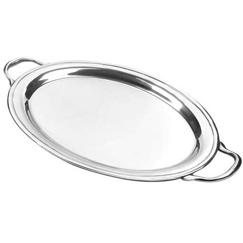 $149.00 Classic Oval Serving Tray, 25 ½" x 14"