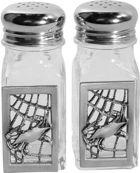 $32.00 Crab Net Salt and Pepper Shakers