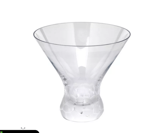 Moser   Pebbles Stemless Martini Clear $135.00
