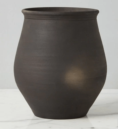 Social Memphis Exclusives   Limited Edition Black Pottery Vase $155.00