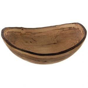 $338.00 18" Spalted Maple Round Bowl