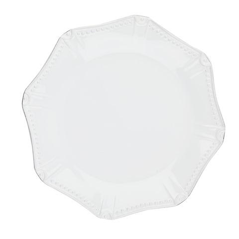 Skyros Designs  Isabella - Pure White Dinner Plate - Octagonal $42.00