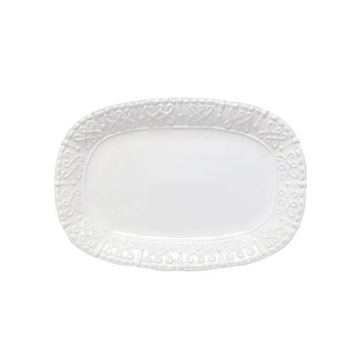 Skyros Designs  Historia - Paper White Small Oval Platter $59.00