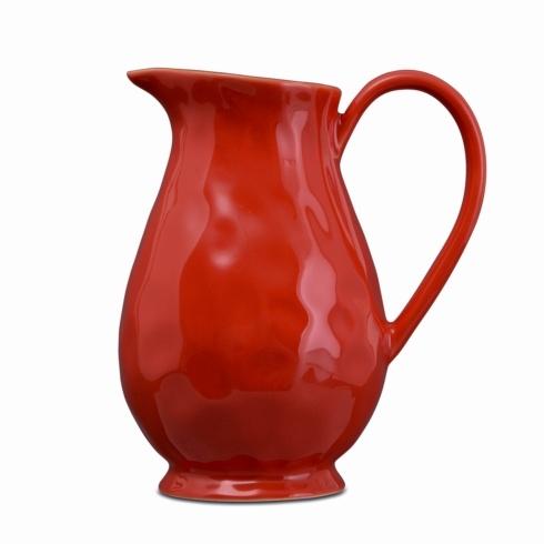 Skyros Designs  Cantaria - Poppy Red Pitcher $92.50