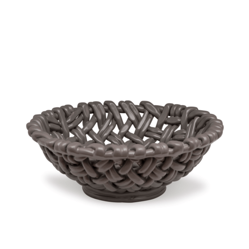 $256.00 Round Basket Charcoal