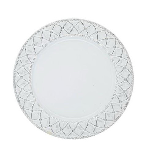 Skyros Designs  Alegria - Silver Dinner Plate $42.00