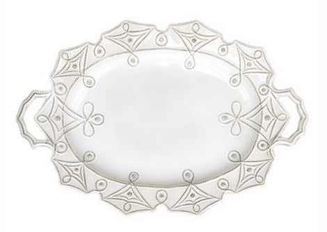 juliska turkey platter 25 in.l x 17 in.