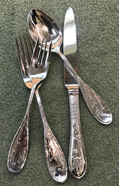 $100.00 Stainless - Five Piece Place Setting