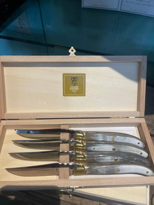 $375.00 Steak Knife Set (Couteaux)