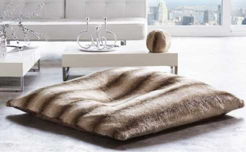 $699.00 Faux Fur Floor Pillow