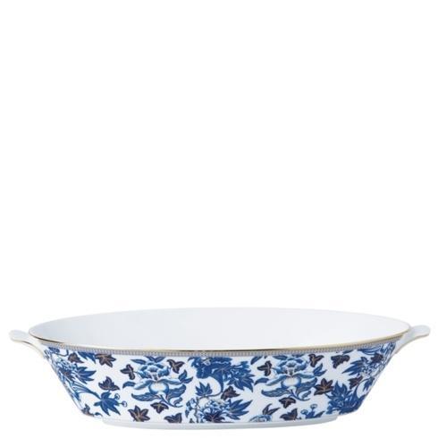 Hibiscus Oval Serving Bowl - $260.00
