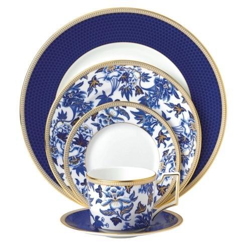 $195.00 Hibiscus 5-Piece Place Setting