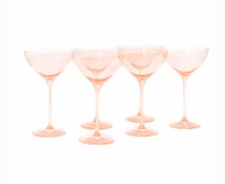 $205.00 Martini Blush Pink (Set/6)