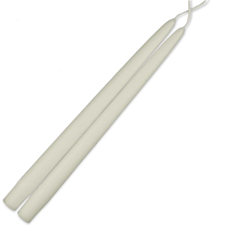 Ivory 12" Taper Candles Set/2