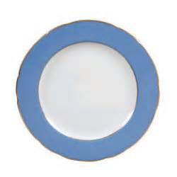 $164.00 A La Reine Service Plate Sky Blue
