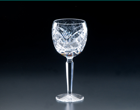 Heritage Irish Crystal   Cathedral Goblet $160.00