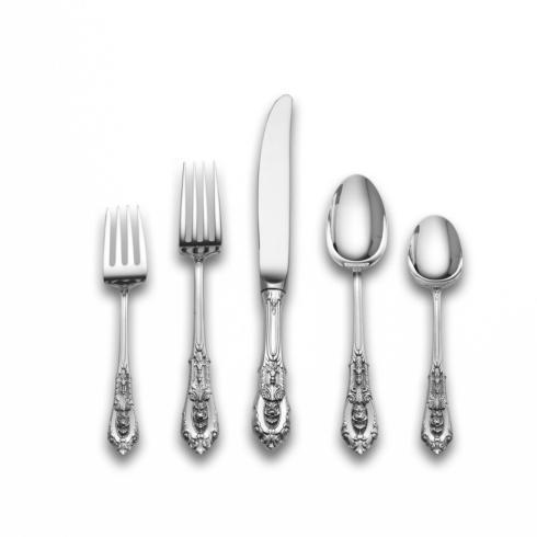 Ivy House Exclusives   Wallace Rosepoint Sterling 5 piece Place Setting Dinner  $1,200.00