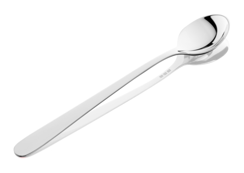 $78.00 Sterling Silver Long Handle Spoon, Light