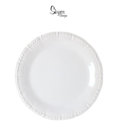 $42.00 Historia Paper White Dinner Plate