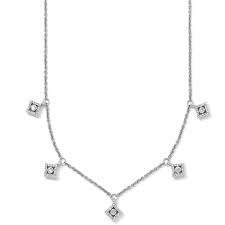 $88.00 Illumina Diamond Drops Necklace