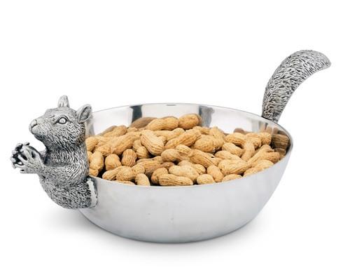 $120.00 Nut Bowl - Squirrel Head and Tail Large