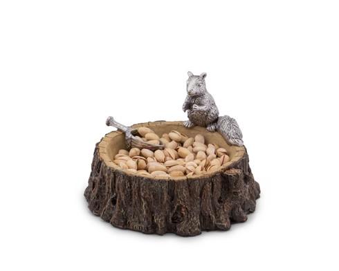 $55.00 Nut Bowl - Standing Squirrel