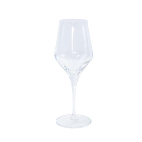 VIETRI  Contessa Clear Wine Glass $25.00