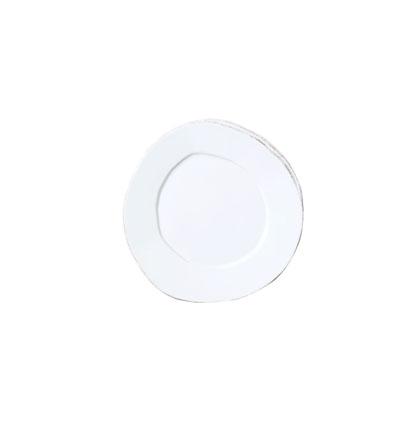 VIETRI Lastra White Canape Plate $22.00