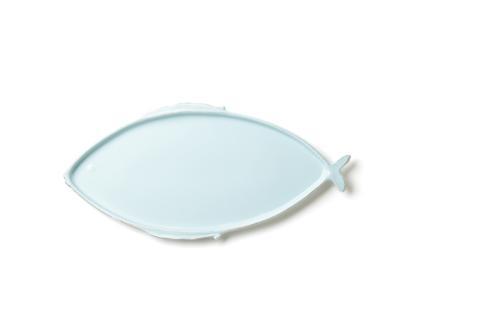 VIETRI Melamine Lastra Fish Aqua Large Oval Platter $65.00