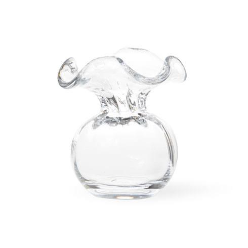 $59.00 Hibiscus Glass Clear Bud Vase