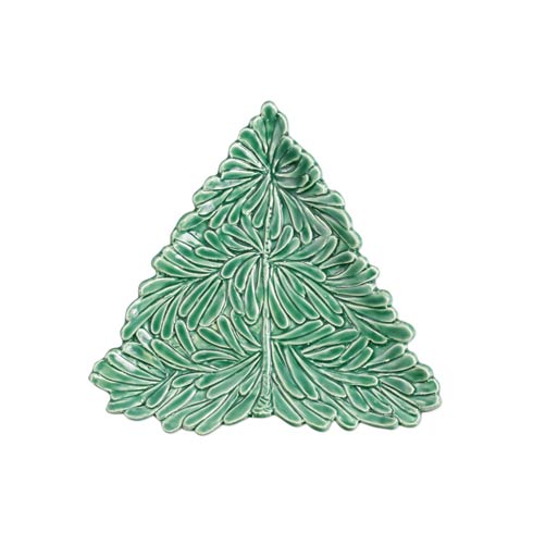 VIETRI Lastra Holiday Figural Tree Small Plate $44.00