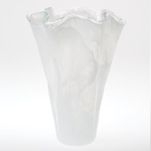 VIETRI  Onda Glass Large Vase $99.00