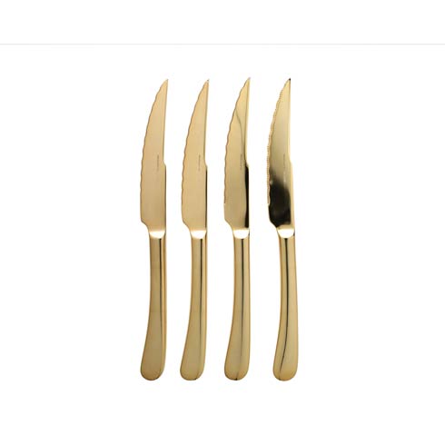 VIETRI  Settimocielo Oro Steak Knives - Set of 4 $249.00