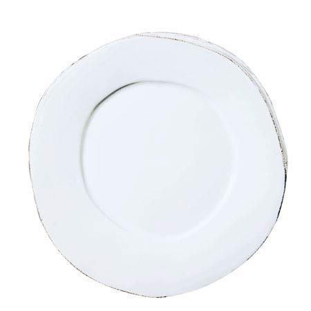 VIETRI Lastra White Dinner Plate $44.00