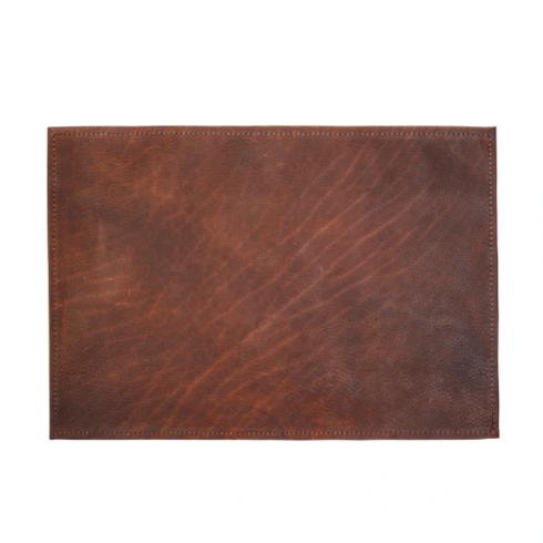 $44.00 Casafina Living Leather Placemat Brown