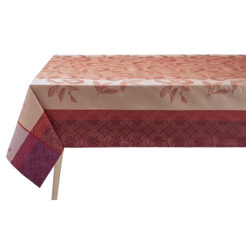 $335.00  Le Jacquard Francais Tablecloth Arrière-pays Cotton- Pink 69