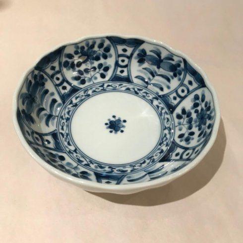 William-Wayne & Co. Exclusives   Blue and White Coupe Soup Miya Bowl $20.00