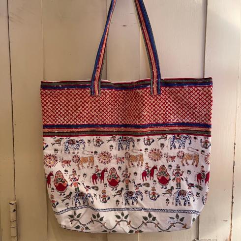 Carnival Cotton Tote Bag - $37.50