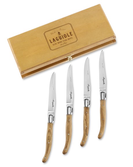 $249.95 Olive Wood Steak Knives
