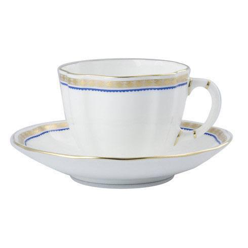 Carlton Blue Tea Saucer