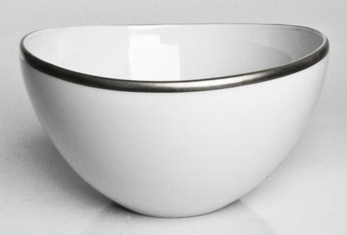 Simply Elegant Platinum Fruit Bowl