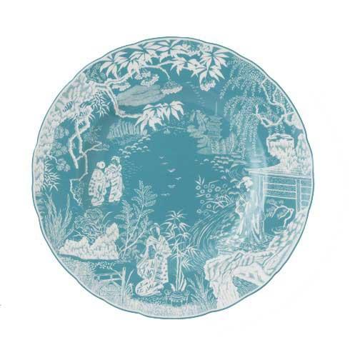 Mikado Turquoise Dinner Plate