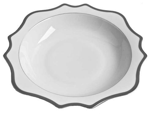 Antique White Brushed Platinum Serving Bowl