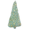 Annieglass Elements 16 x 8" holiday tree - gold