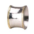 Bodrum Concave Metallic Napkin Ring - Pack of 4