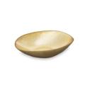 Beatriz Ball New Orleans Glass Medium Oval Foil Leafing Bowl (Gold)